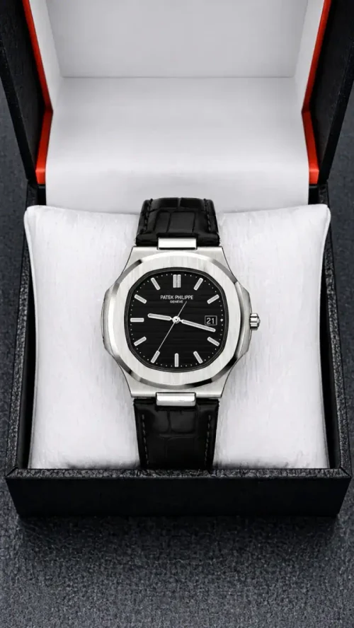 PP Leather Strap — Classic Black